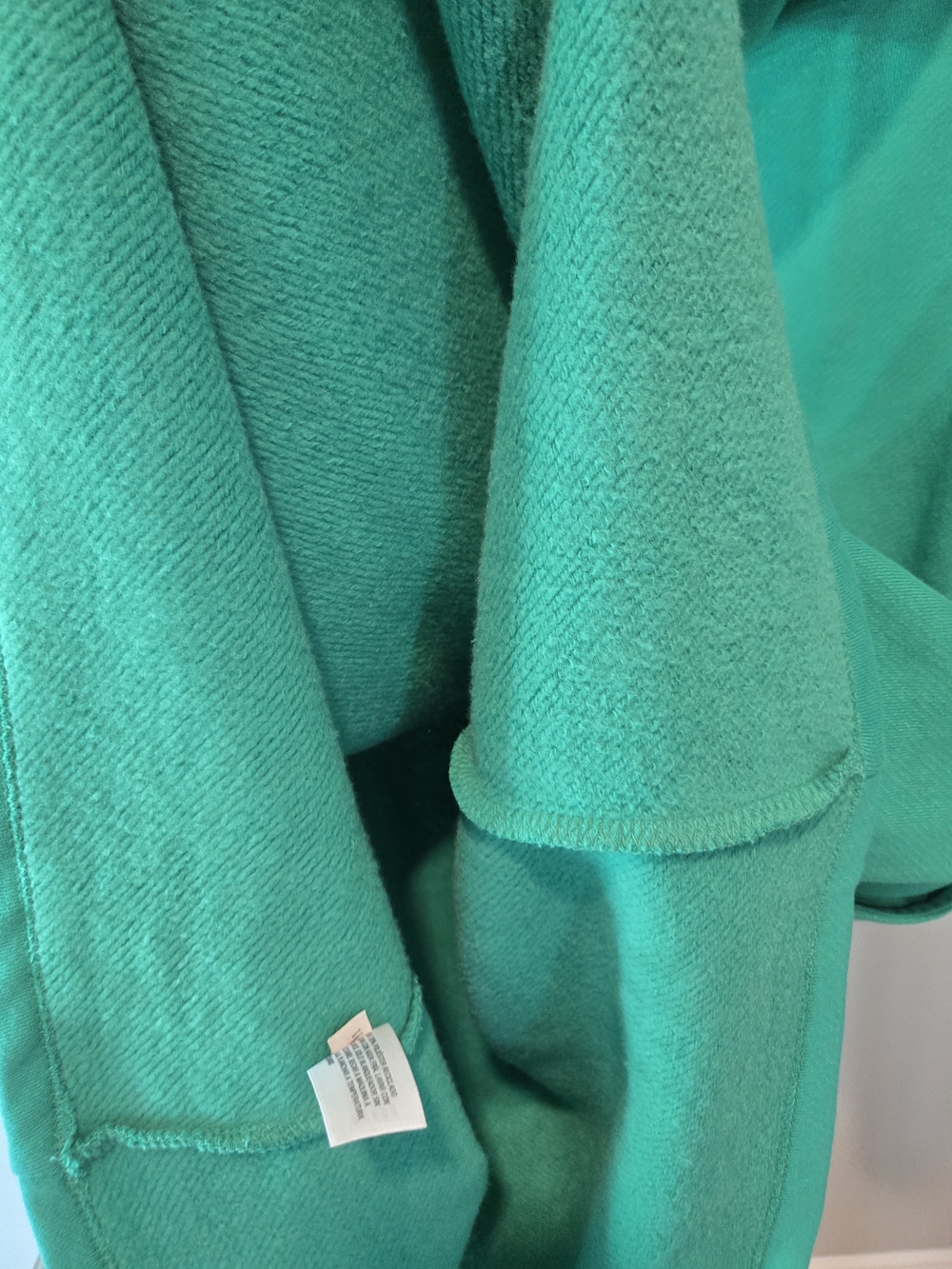 NWT Coverup-Fleece Universal Thread Green Hooded - Picture 12 of 13